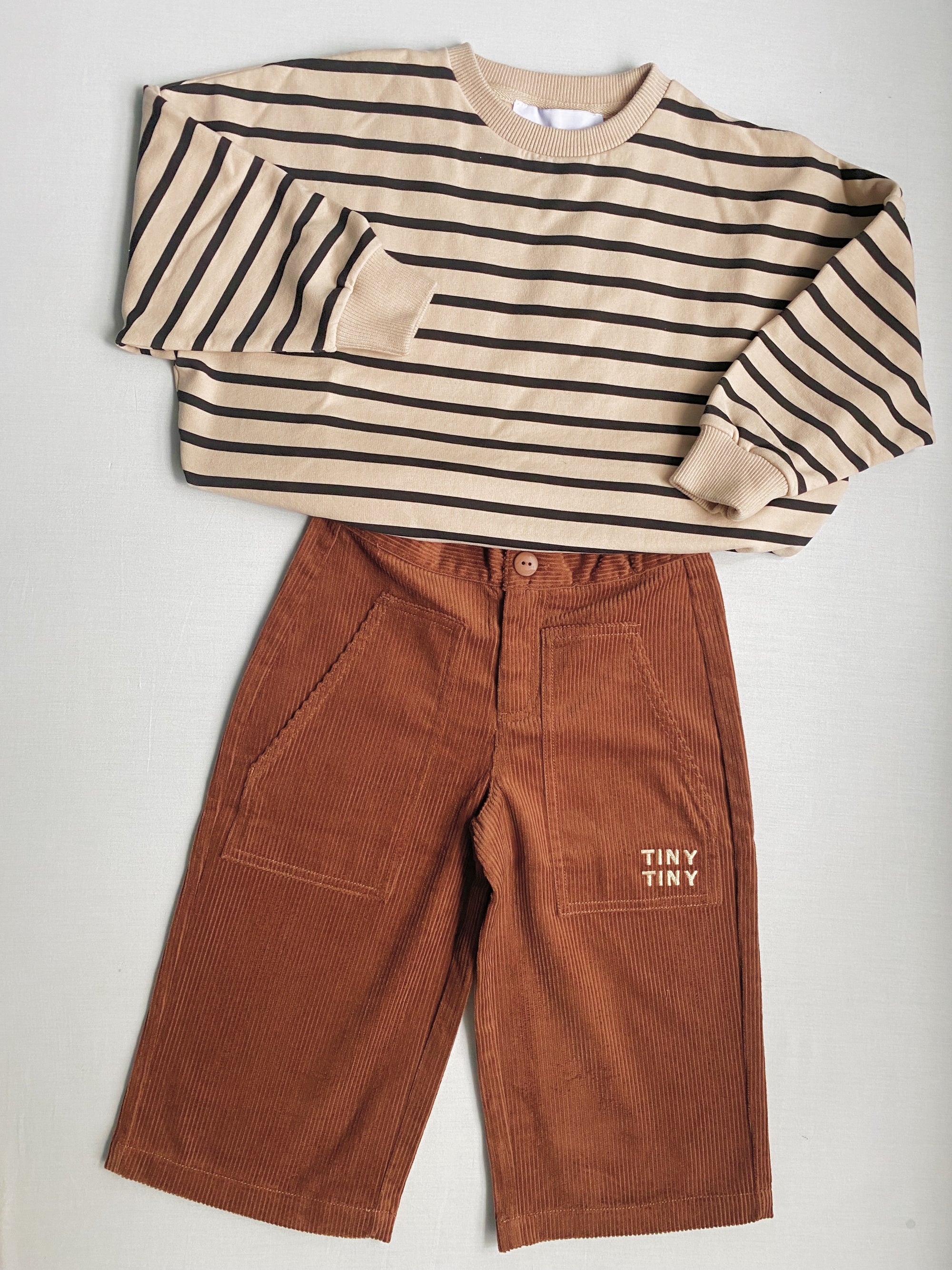 Broek - Corduroy Bruin